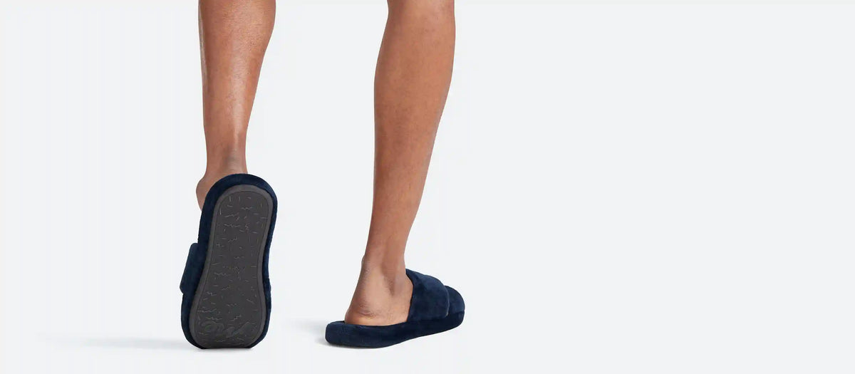 Plush Slippers | Dark Sapphire