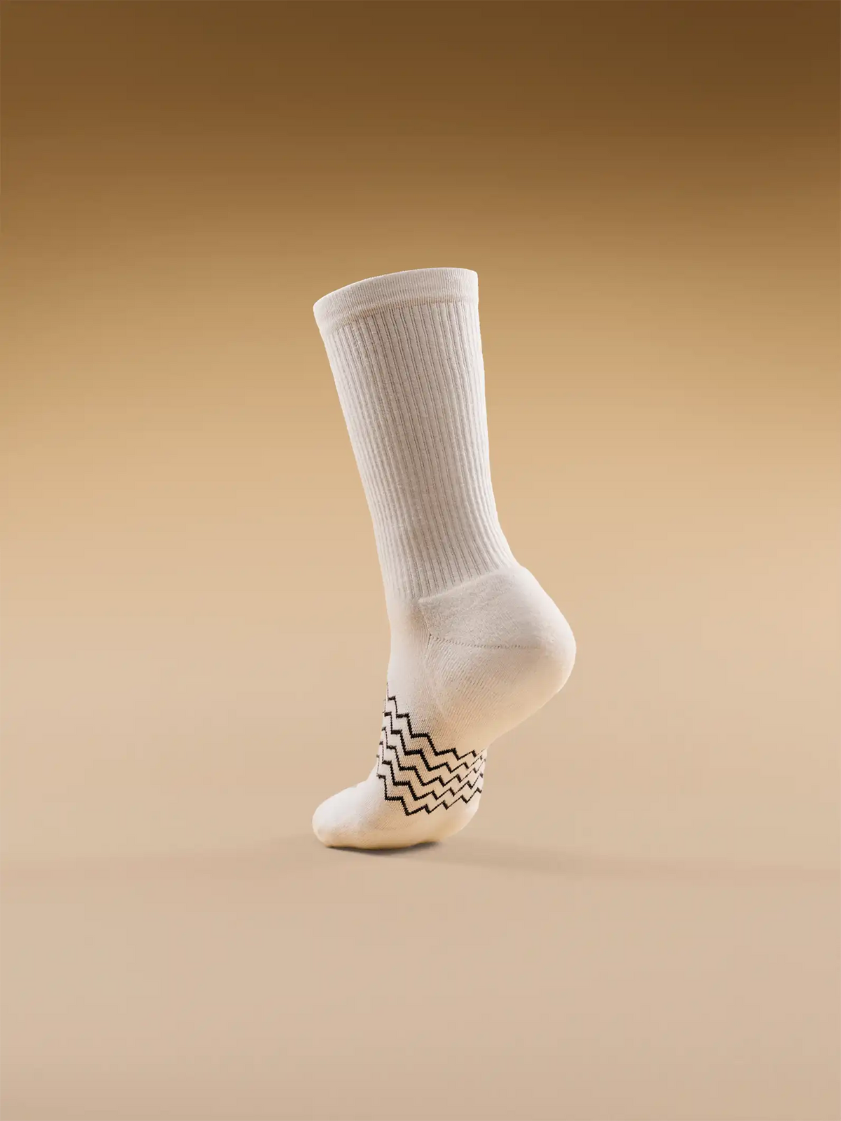 Essential Crew Sock | White