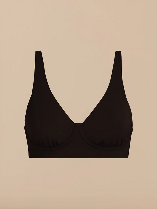 UltraModal™ FeelFree Longline Bralette | Black
