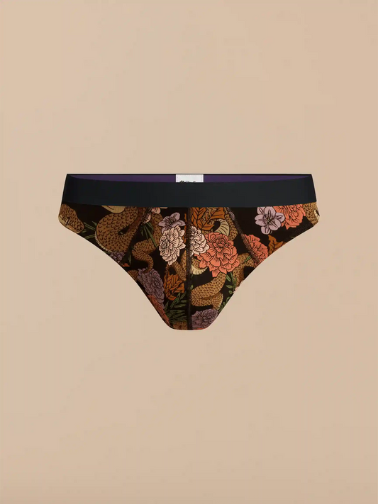 UltraModal™ Core Pouch Front Thong | Garden Snake