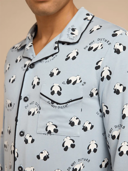 UltraModal™ Long Sleeve PJ Set - Men's | Do Not Disturb