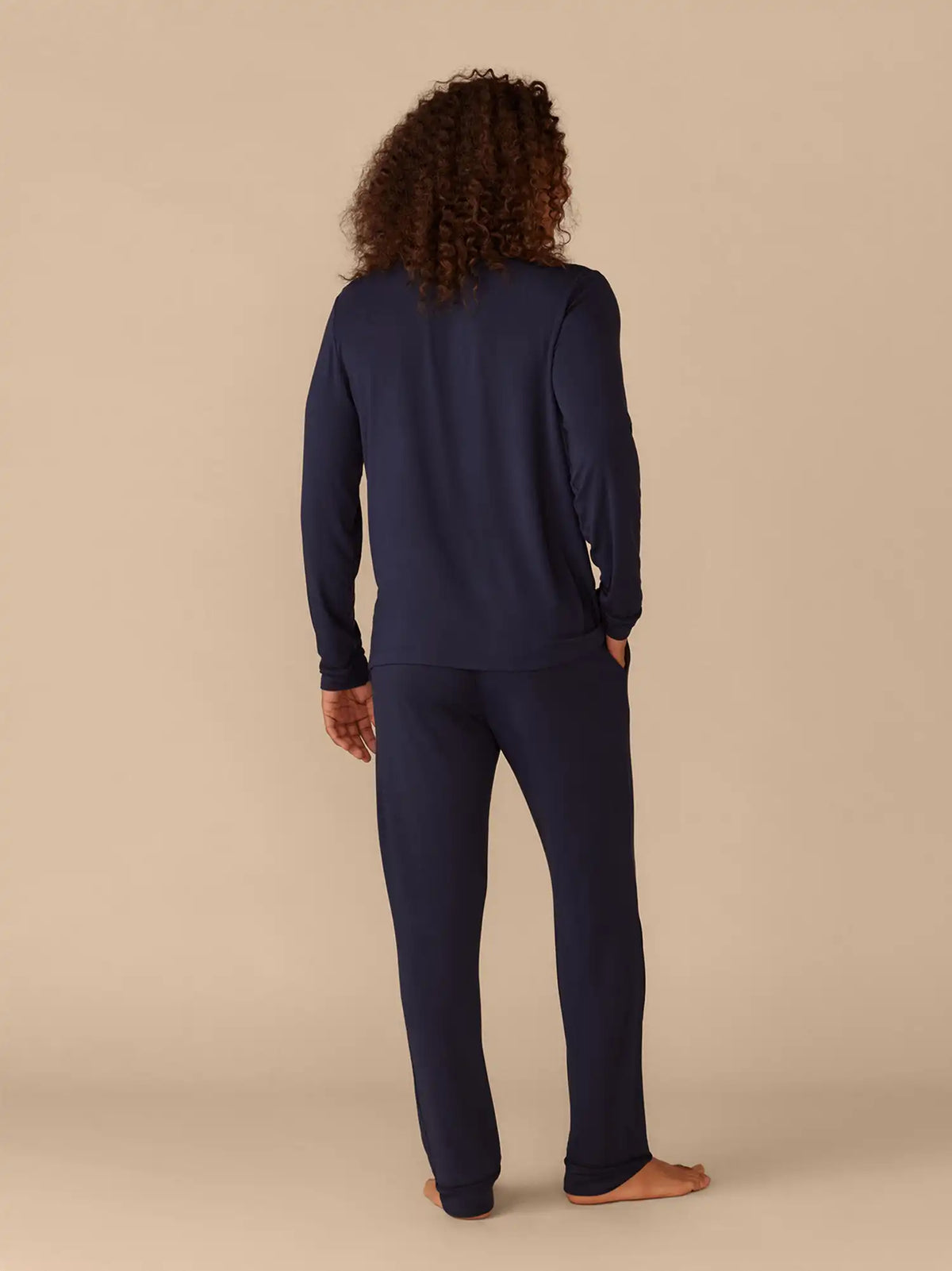 Long Sleeve UltraModal™ PJ Set - Men's | Dark Sapphire
