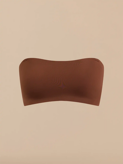 Seamless Bandeau Bralette | Espresso