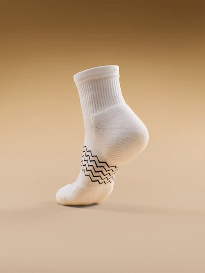 Essential Quarter Sock | Heather Grey