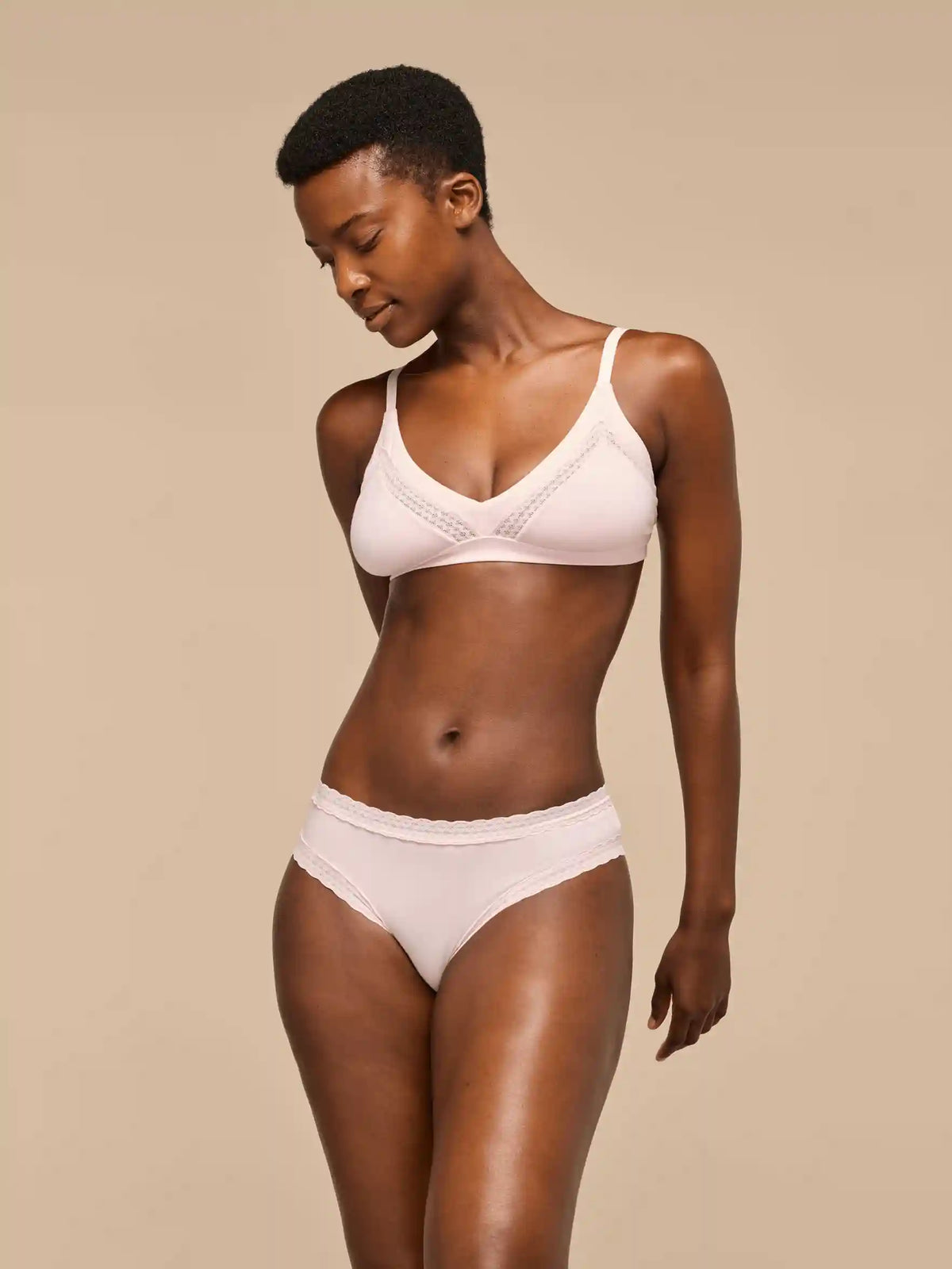 UltraModal™ Lace Triangle Bralette | Lobster Bisque